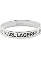 Náramok k/essential logo Karl Lagerfeld striebristá