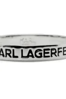 Náramok k/essential logo Karl Lagerfeld striebristá