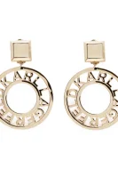 Náušnice k/circle logo archive earrings Karl Lagerfeld 	zlatá	