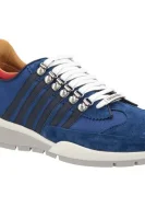 sneakersy | s prímesou kože Dsquared2 	modrá	