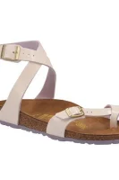 sandále yara | narrow fit Birkenstock 	krémová	