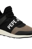 sneakersy koko logo Pepe Jeans London 	čierna	