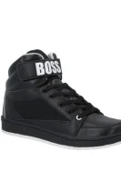 sneakersy BOSS Kidswear 	čierna	