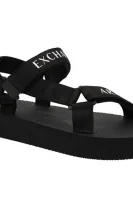 sandále Armani Exchange 	čierna	