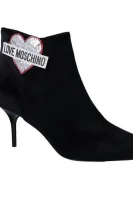 členkové topánky Love Moschino 	čierna	