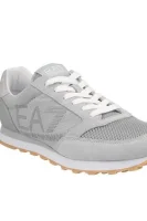 sneakersy | s prímesou kože EA7 	sivá	