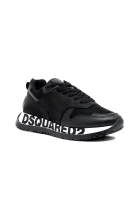 Kožené sneakersy Dsquared2 	čierna	