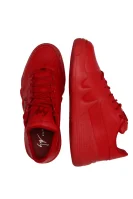 Kožené sneakersy Giuseppe Zanotti 	červená	