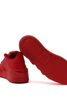 Kožené sneakersy Giuseppe Zanotti 	červená	