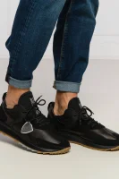 kožené sneakersy royale Philippe Model 	čierna	