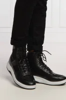 Kožené sneakersy ASHER Michael Kors 	čierna	