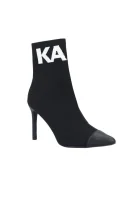 členkové topánky pandora Karl Lagerfeld 	čierna	