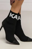 členkové topánky pandora Karl Lagerfeld 	čierna	
