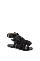 sandále TWINSET 	čierna	