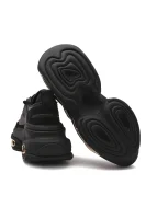 Kožené sneakersy B BOLD LOW Balmain 	čierna	