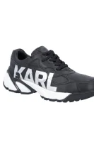 kožené sneakersy volt Karl Lagerfeld 	čierna	