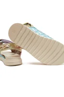 Kožené sandále Kurt Geiger 	viacfarebná	