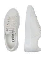 Kožené sneakersy B-COURT Balmain 	biela	