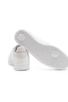 Nasúvacie topánky | s prímesou kože Armani Exchange 	biela	