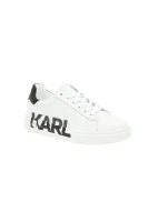 Kožené tenisky TRAINERS Karl Lagerfeld Kids 	biela	