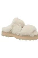 Vlnené domáca obuv wobbegong | s prímesou kože EMU Australia 	biela	