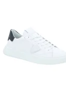 Kožené sneakersy Philippe Model 	biela	