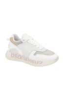 Kožené sneakersy Dsquared2 	biela	