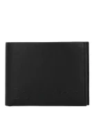 skórzany peňaženka Calvin Klein 	čierna	