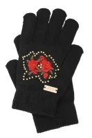 rukavice in love Guess 	čierna	