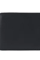 skórzany peňaženka majestic s_6 cc BOSS BLACK 	čierna	