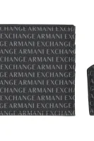 peňaženka + kľúčenka Armani Exchange 	čierna	