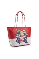 shopper kabelka charming bag Love Moschino 	červená	