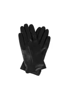 skórzane rukavice gyviza touch tec BOSS BLACK 	čierna	