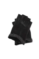 rukavice Karl Lagerfeld 	čierna	