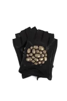 rukavice geo Karl Lagerfeld 	čierna	