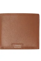 Kožený peňaženka Tommy Hilfiger 	hnedá	
