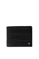 skórzany peňaženka crocco typhon fashion Joop! 	čierna	