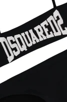 Plavky Dsquared2 	čierna	