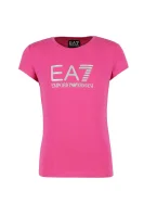 tričko | regular fit EA7 	ružová	
