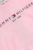 tričko essential | regular fit Tommy Hilfiger 	púdrovo ružová	