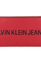peňaženka zip around Calvin Klein 	červená	