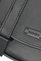 Kožená ľadvinka / crossbody kabelka Kenzo 	čierna	