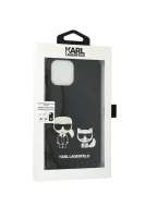 Puzdro na telefón IPHONE 12 PRO MAX Karl & Choupette Karl Lagerfeld 	čierna	
