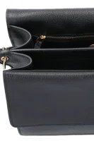 kožená kabelka na rameno emo ambrine soft Coccinelle 	čierna	