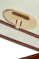 Crossbody kabelka | s prímesou kože TWINSET 	béžová	