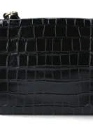 Kožená crossbody kabelka Coccinelle 	čierna	