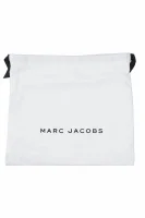 Skórzana listonoszka SNAPSHOT Marc Jacobs striebristá