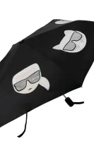dáždnik k/ikonik Karl Lagerfeld 	čierna	