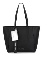 shopper kabelka + príručná taštička ck base Calvin Klein 	čierna	