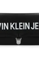 listová kabelka sculpted lg ew clutch Calvin Klein 	čierna	